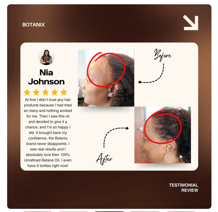 Batana Natural Hair Growth Oil