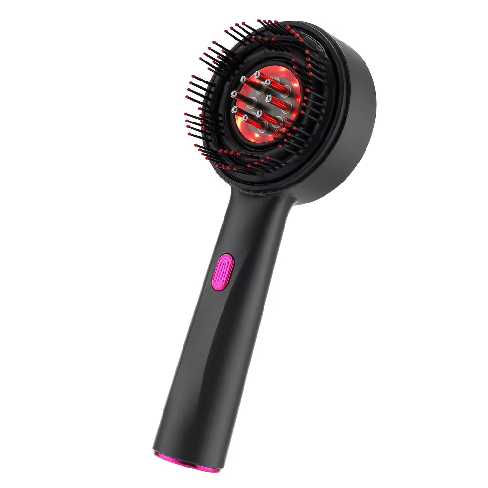 Revitalize Your Scalp with the Electric Scalp Vibration Massage Comb – Infrared Head Knead Massager for Hair Growth and Anti-Hair Loss